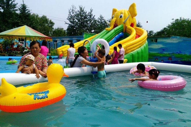 蓬江儿童充气游泳池